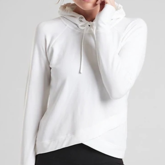 athleta criss cross hoodie